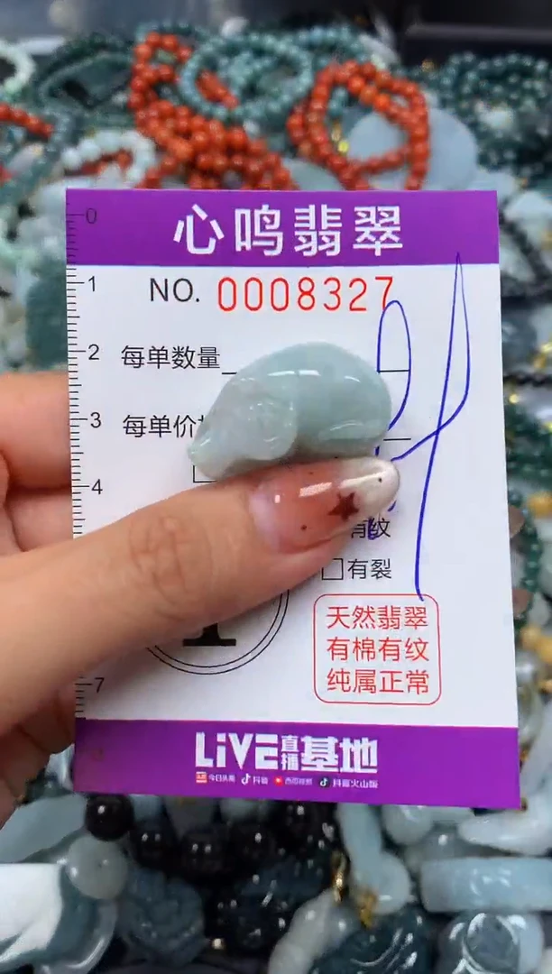 翡翠未镶嵌颈饰闪购008327