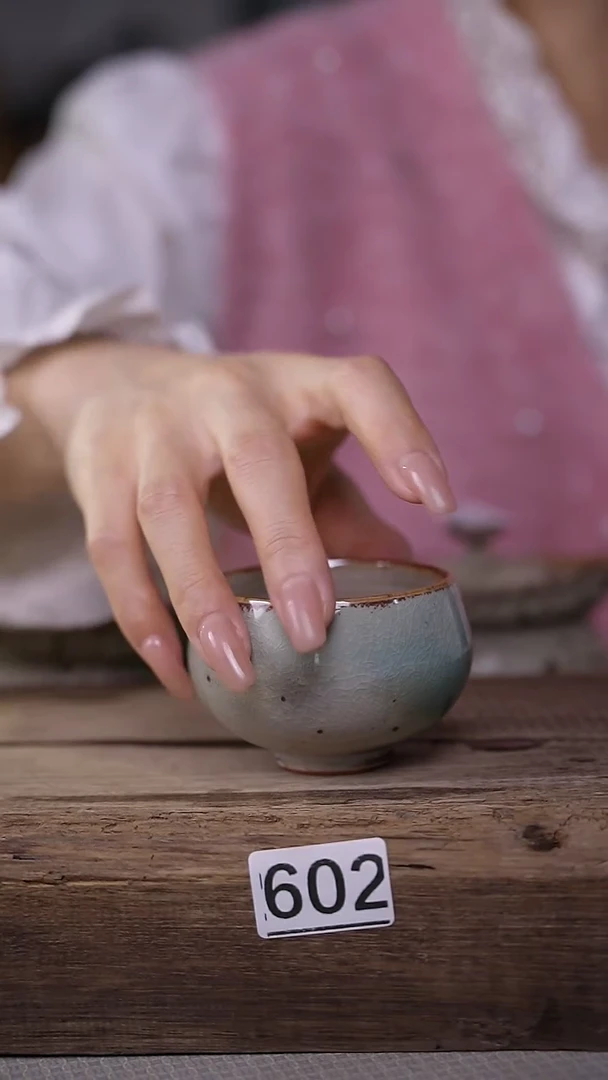 【闪购商品】瓷片设计师手作/主人杯