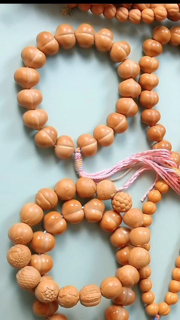 手串猴头核桃放漏柯基屁桃15mm+-微返油