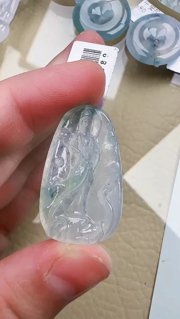 颈饰未镶嵌翡翠缅甸翡翠a货