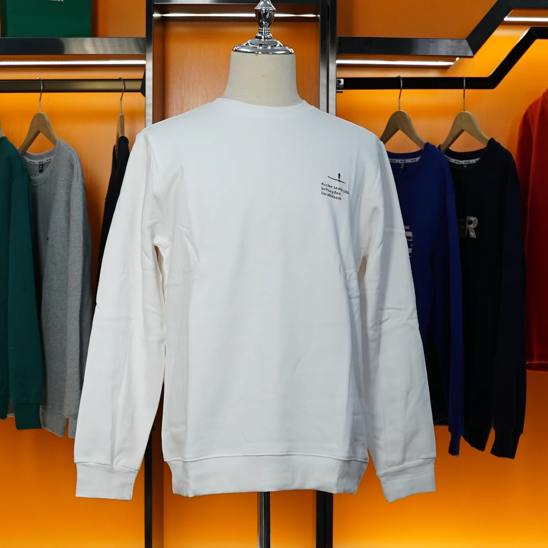 圆领秋冬套头男士长袖卫衣时尚秋季宽松百搭运动加绒