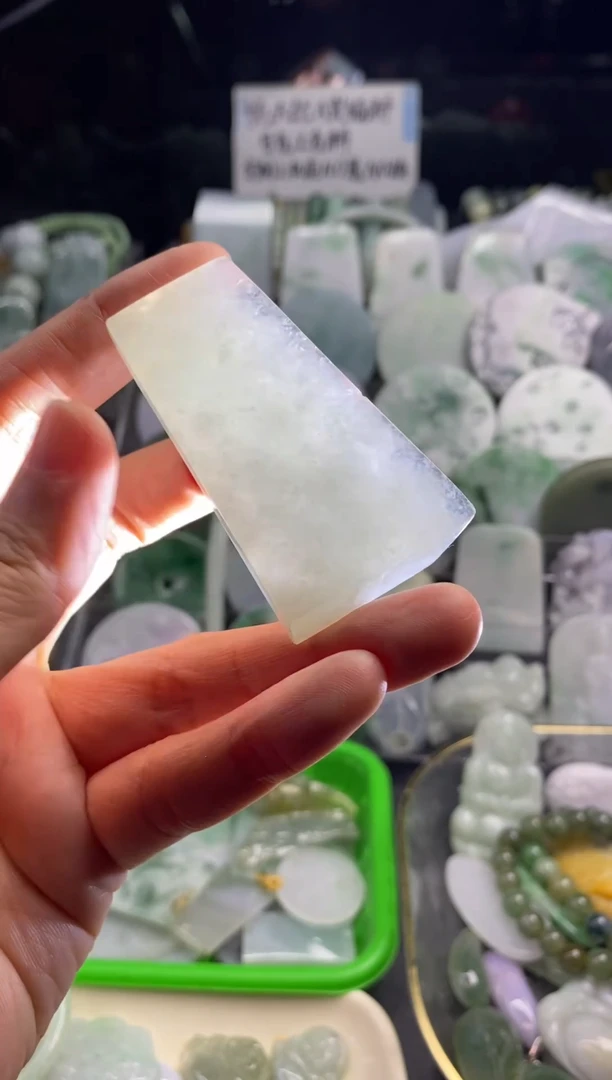 裸石翡翠翡翠A货9