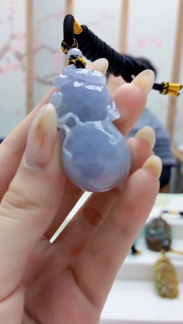 未镶嵌定制翡翠5060jw-毛货挂件17