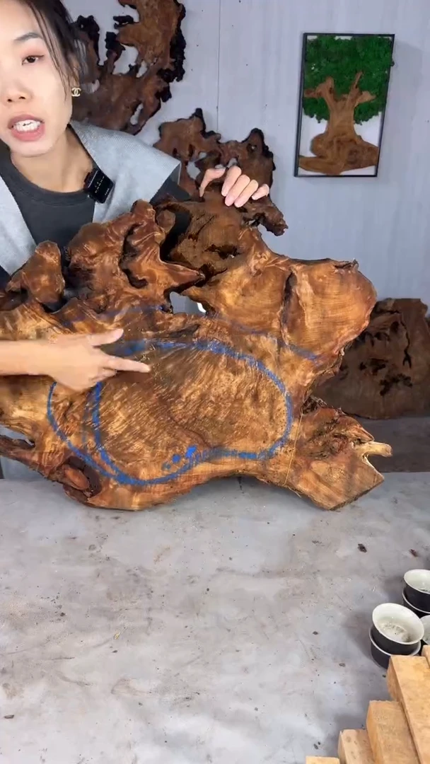 香杉木木头款杉木瘤挂件【原料】001