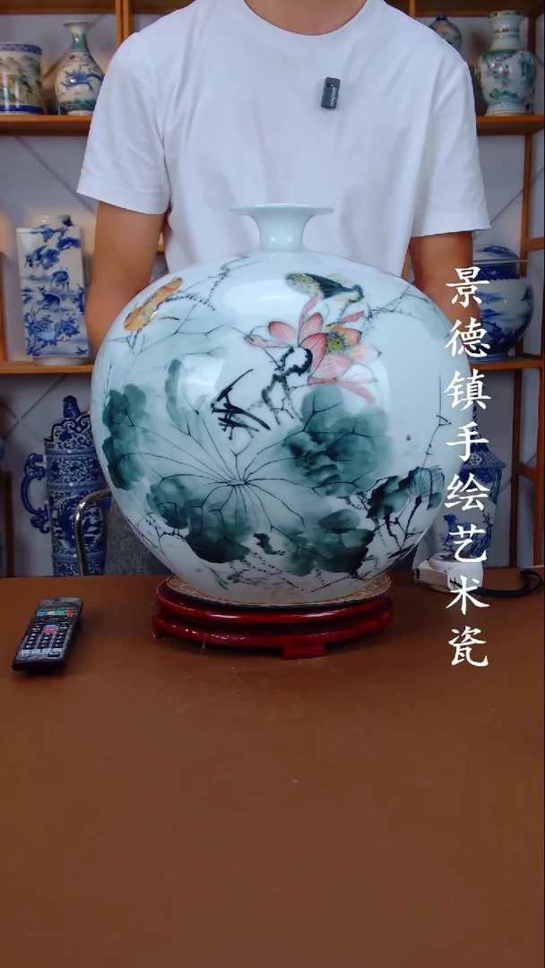 现代景德镇手工手绘陶瓷摆件47