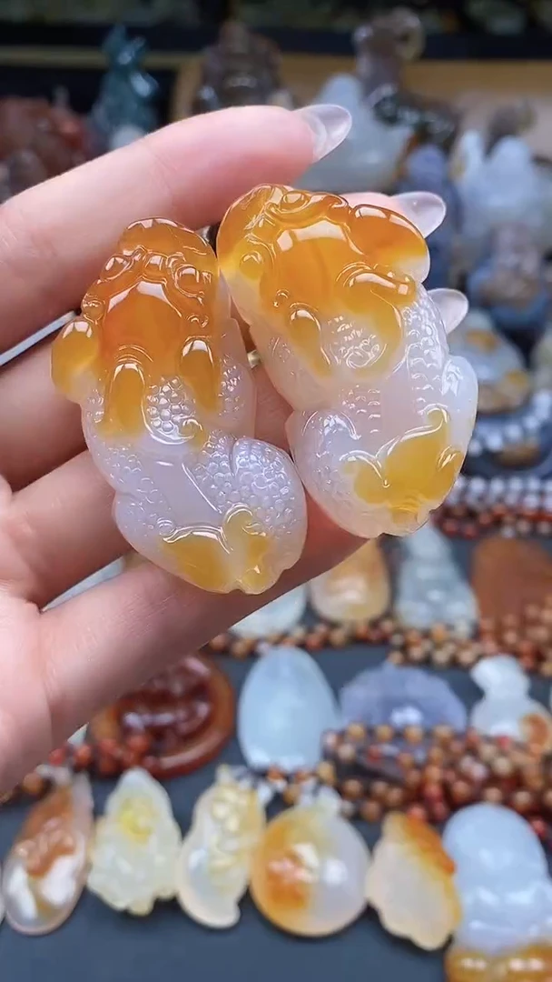 【闪购商品】玛瑙/玉髓颈饰未镶嵌dd