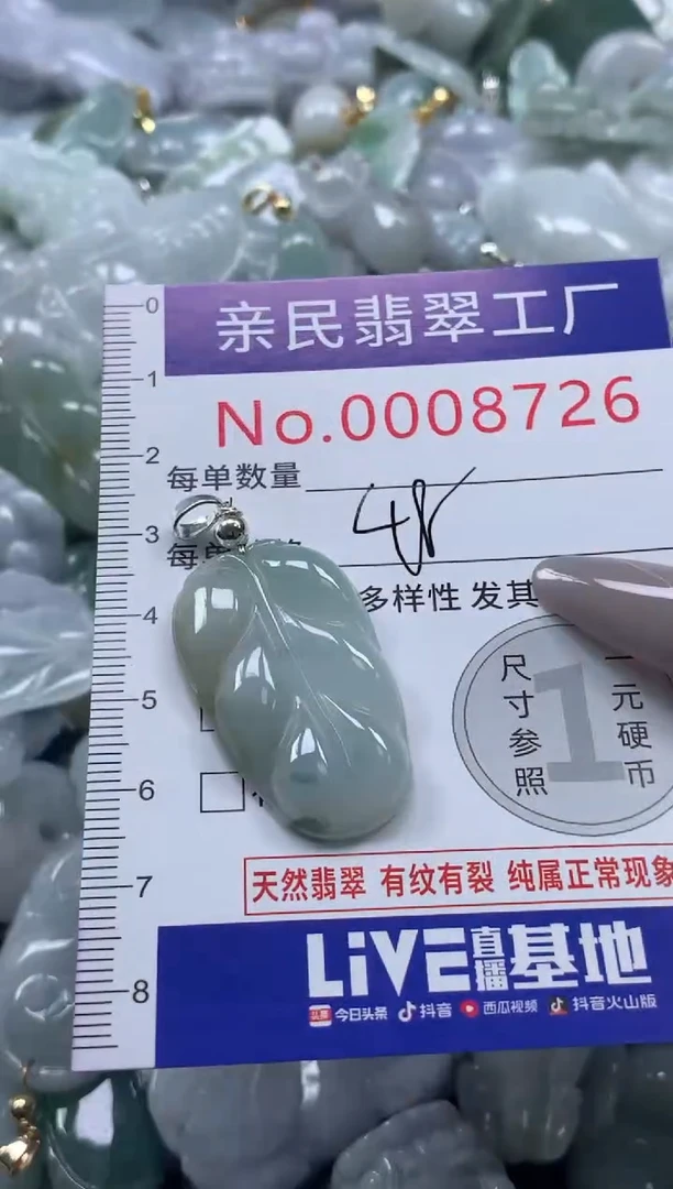 颈饰未镶嵌翡翠8726