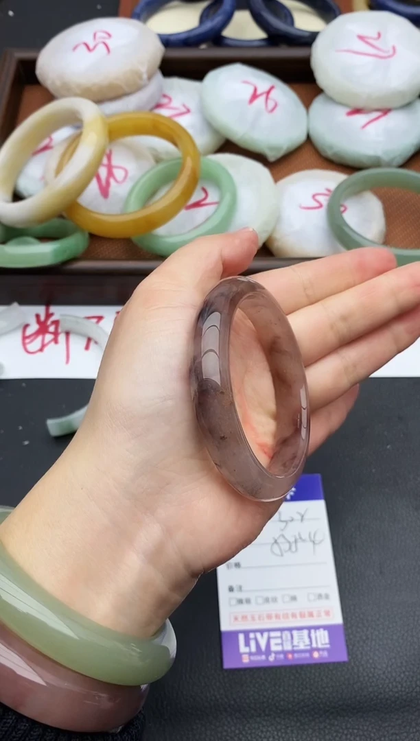 未镶嵌手镯石英质玉302+53/54
