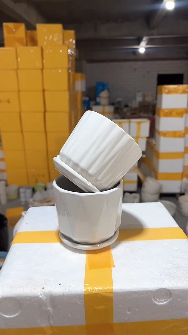 高温陶瓷花盆+13-8