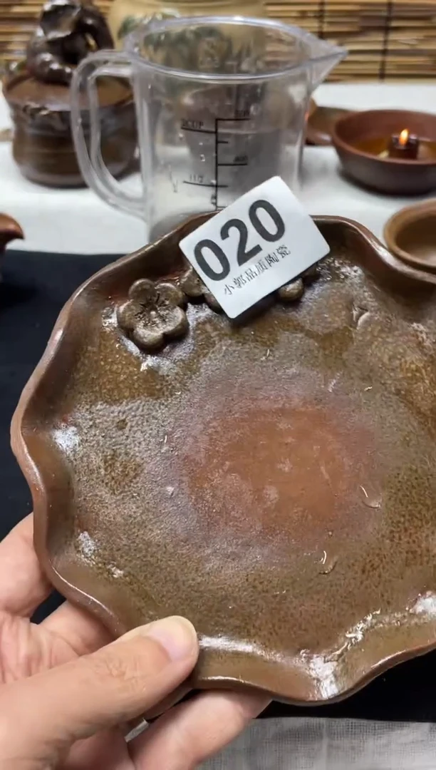 【闪购商品】杯020精美粗陶手工柴烧