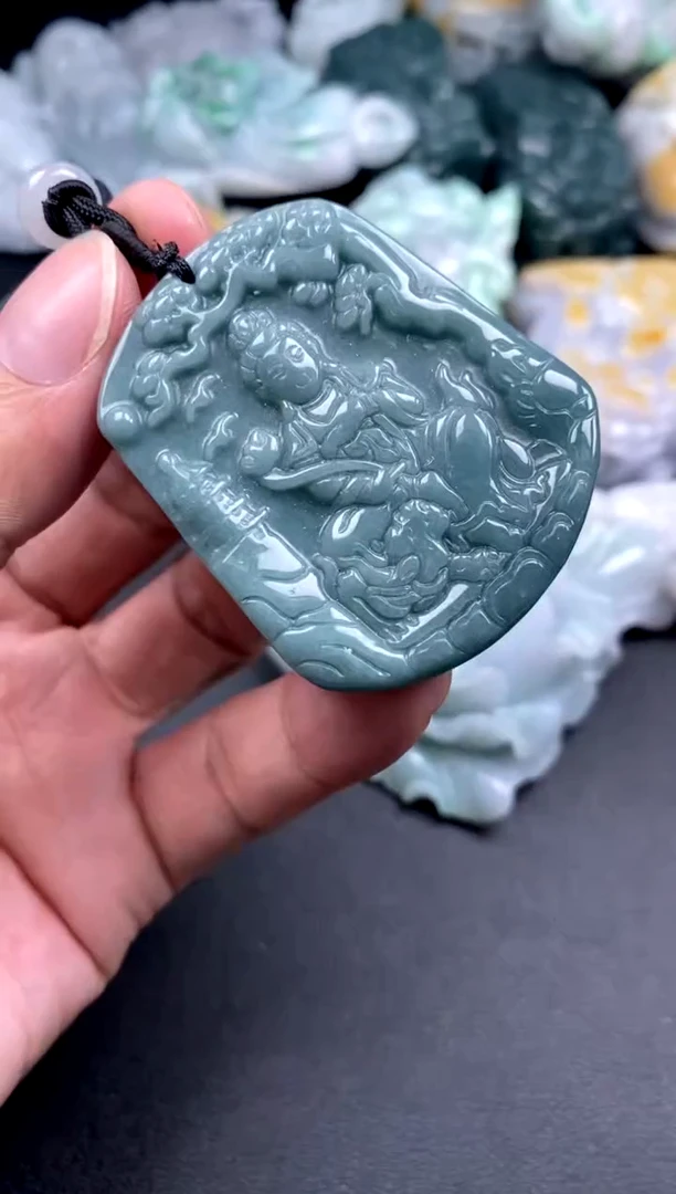 吊坠(不含链)未镶嵌翡翠1