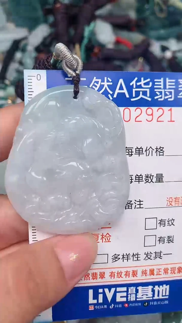 翡翠未镶嵌颈饰...0002921