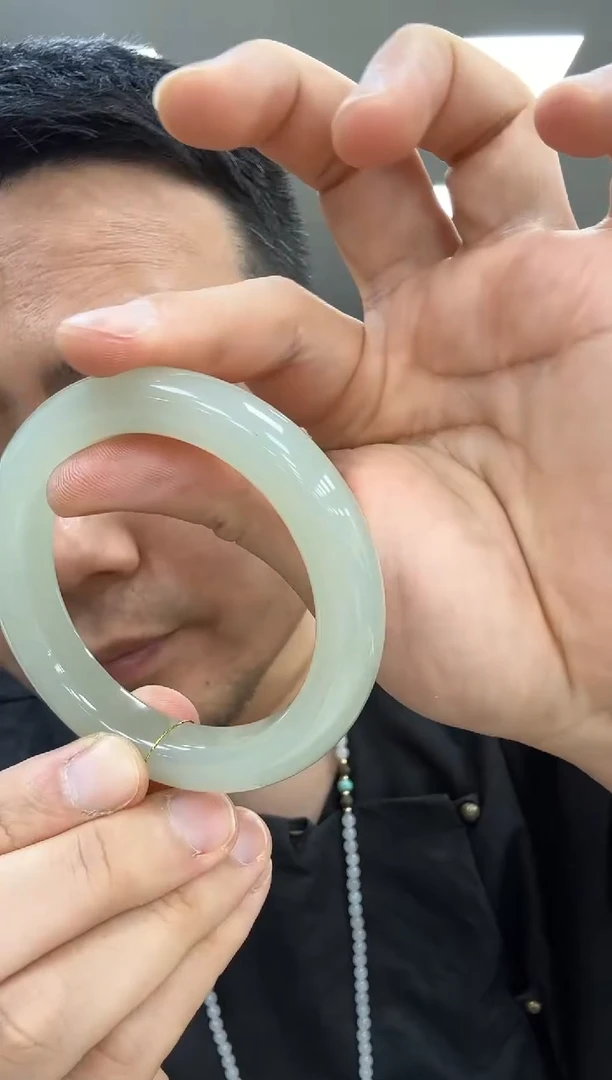 未镶嵌手镯和田玉57  004