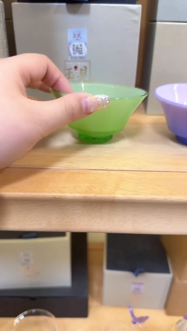 咏露主人杯绿色
