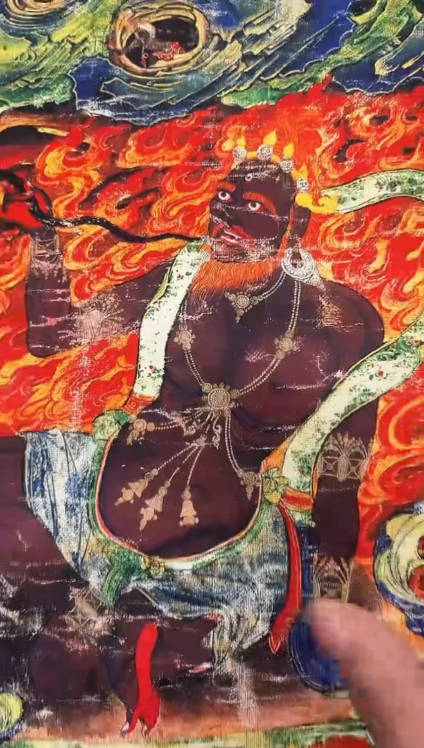 卷轴画唐卡16065