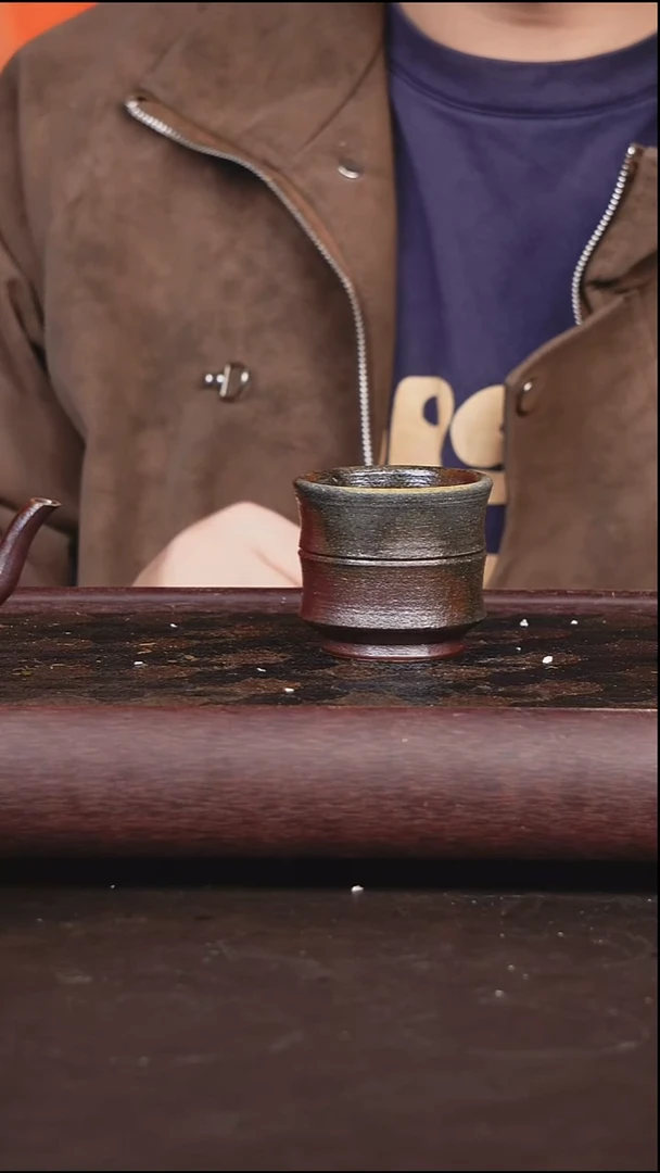 茶壶紫砂柴烧 杯