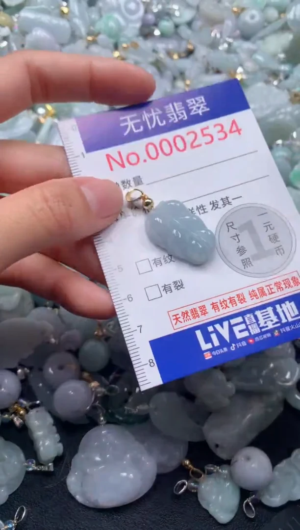 颈饰未镶嵌翡翠2534