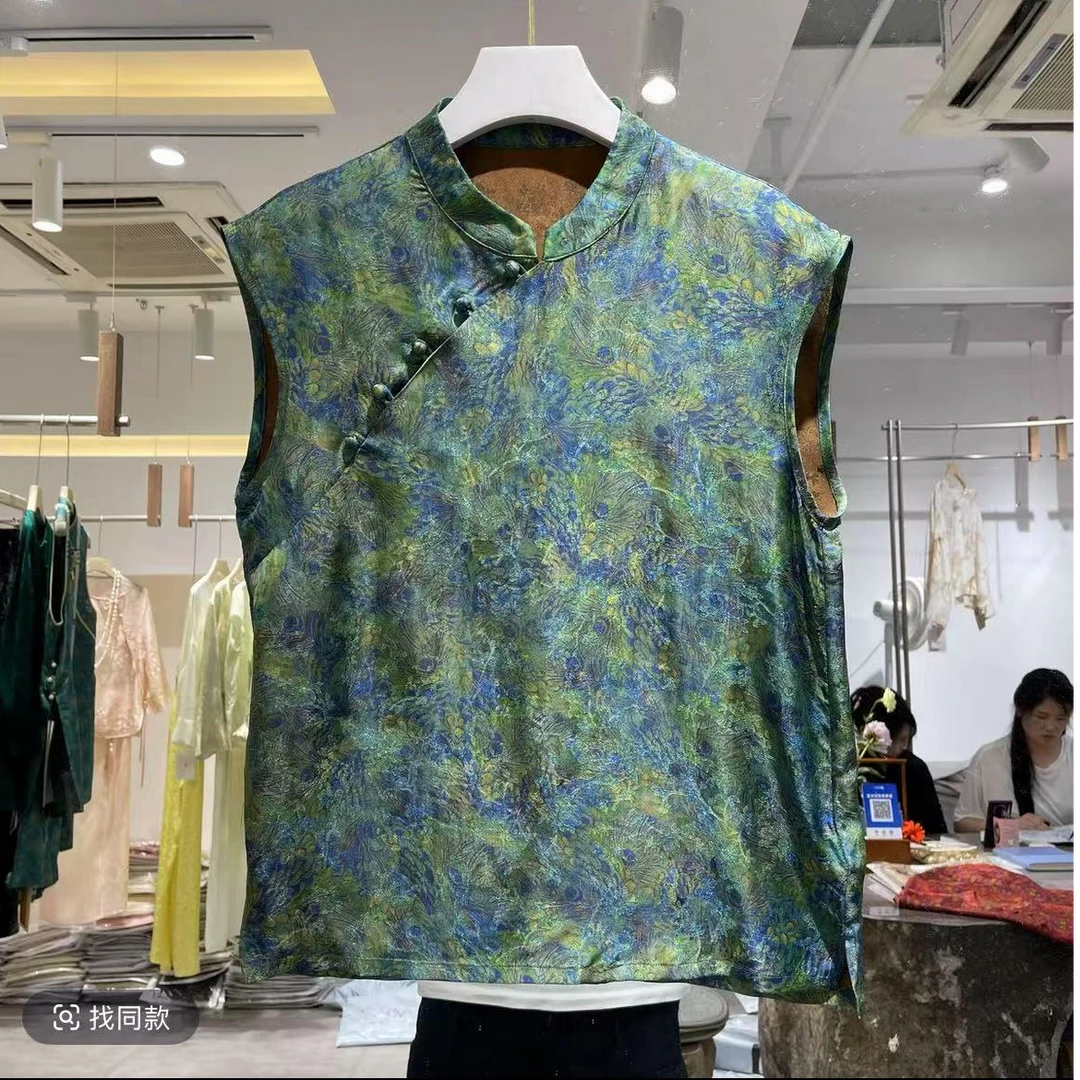 1219春羽上衣高端领透气夏季妈妈装