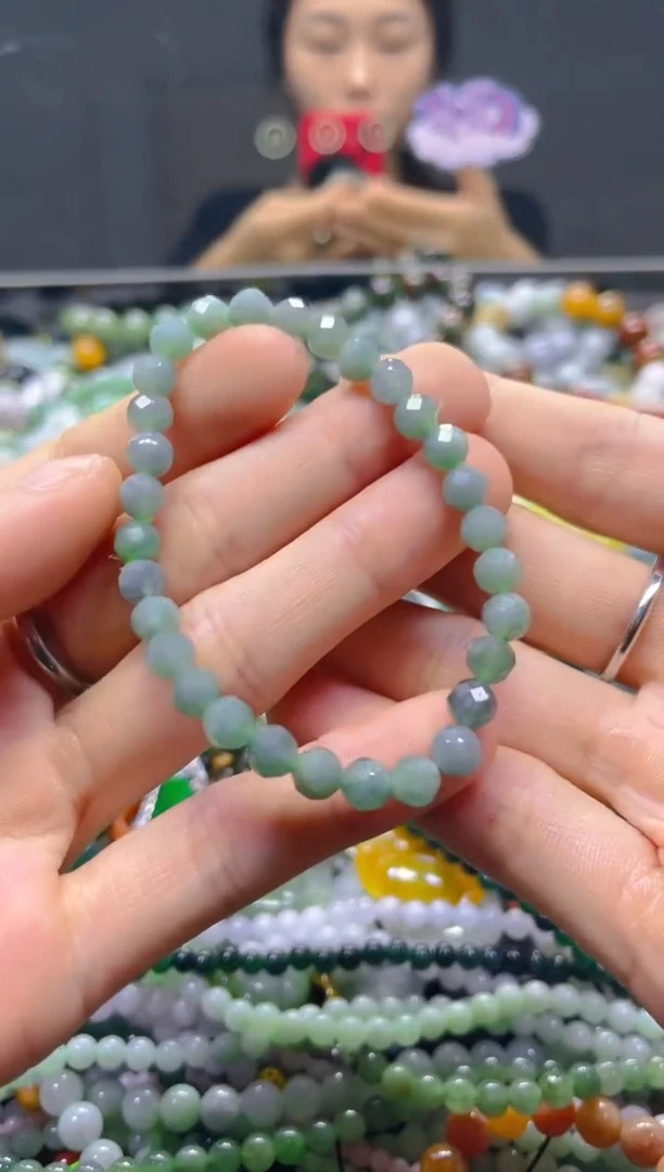 颈饰未镶嵌翡翠5MM