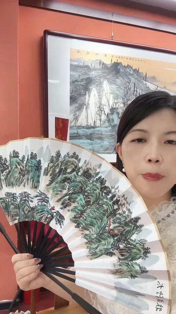 国画王鸿雁/国画/扇面