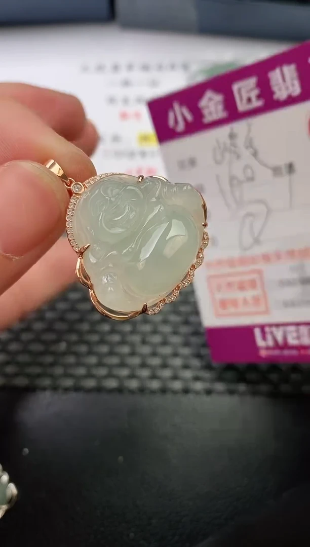 翡翠银S925镶嵌颈饰峻***?·