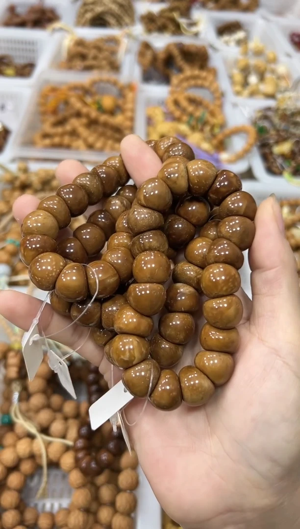 手串库克卡15.5mm左右 蒜瓣大肠【蜘蛛纹，微微微瑕】