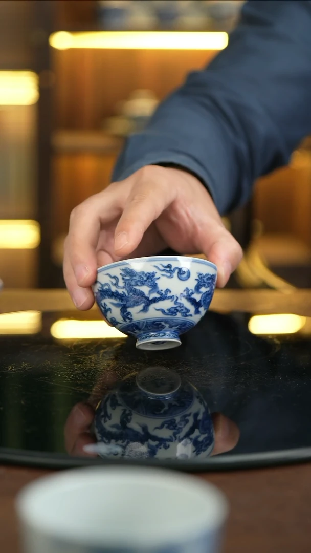 景德镇手工手绘杯