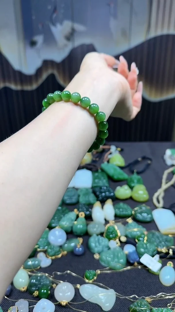 和田玉未镶嵌挂件9+