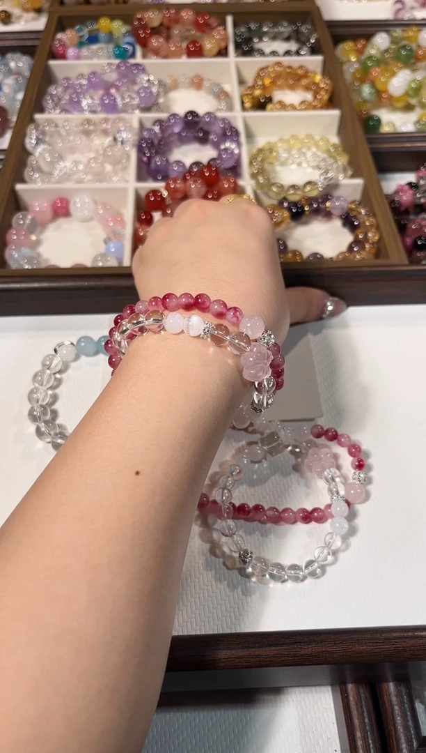 未镶嵌手链水晶01