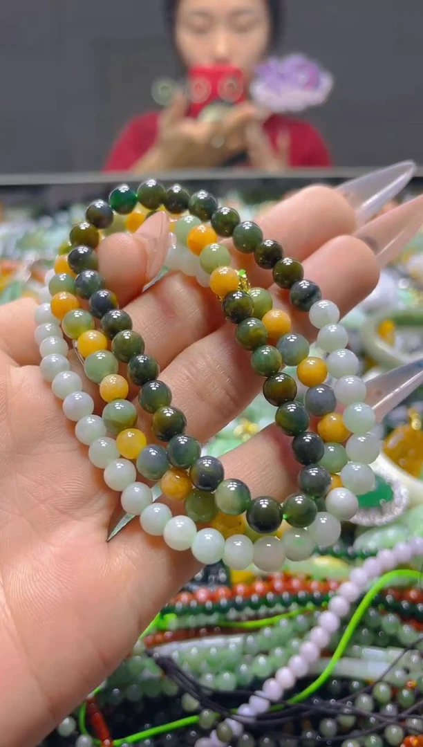 颈饰未镶嵌翡翠5MM