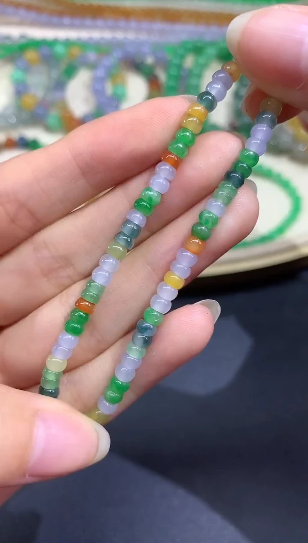 未镶嵌手串翡翠手串|880