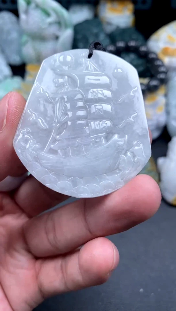 吊坠(不含链)未镶嵌翡翠1