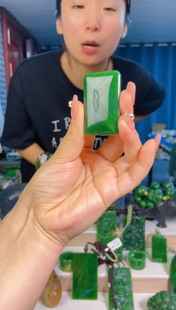 和田玉未镶嵌挂件1