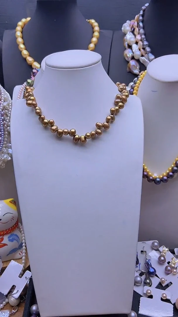 淡水珍珠未镶嵌颈饰1