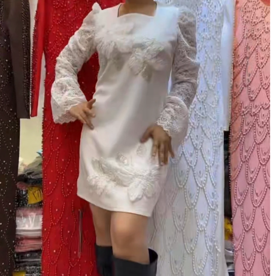 秋冬气质短款连衣裙