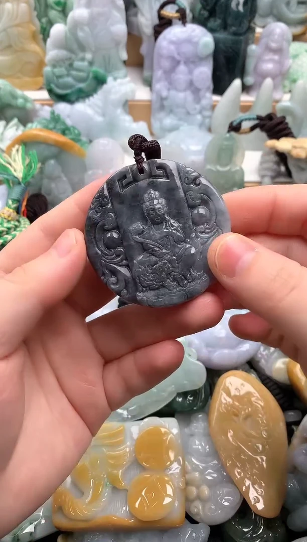 吊坠(不含链)未镶嵌翡翠1