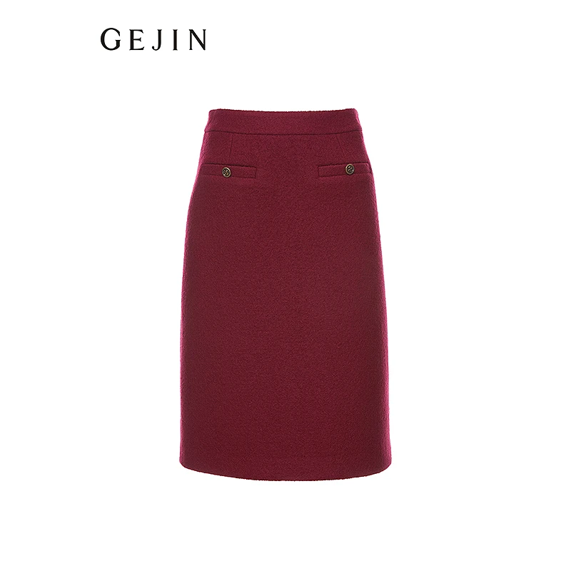 【商场同款】绵羊毛100% 半身裙93423907542