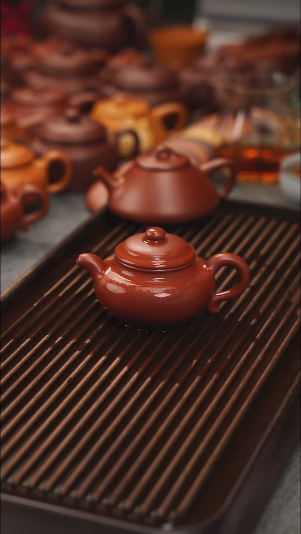 茶壶紫砂微瑕疵仿古