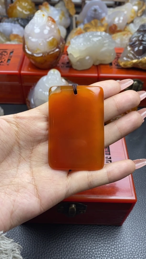 【闪购商品】玛瑙/玉髓挂件未镶嵌00