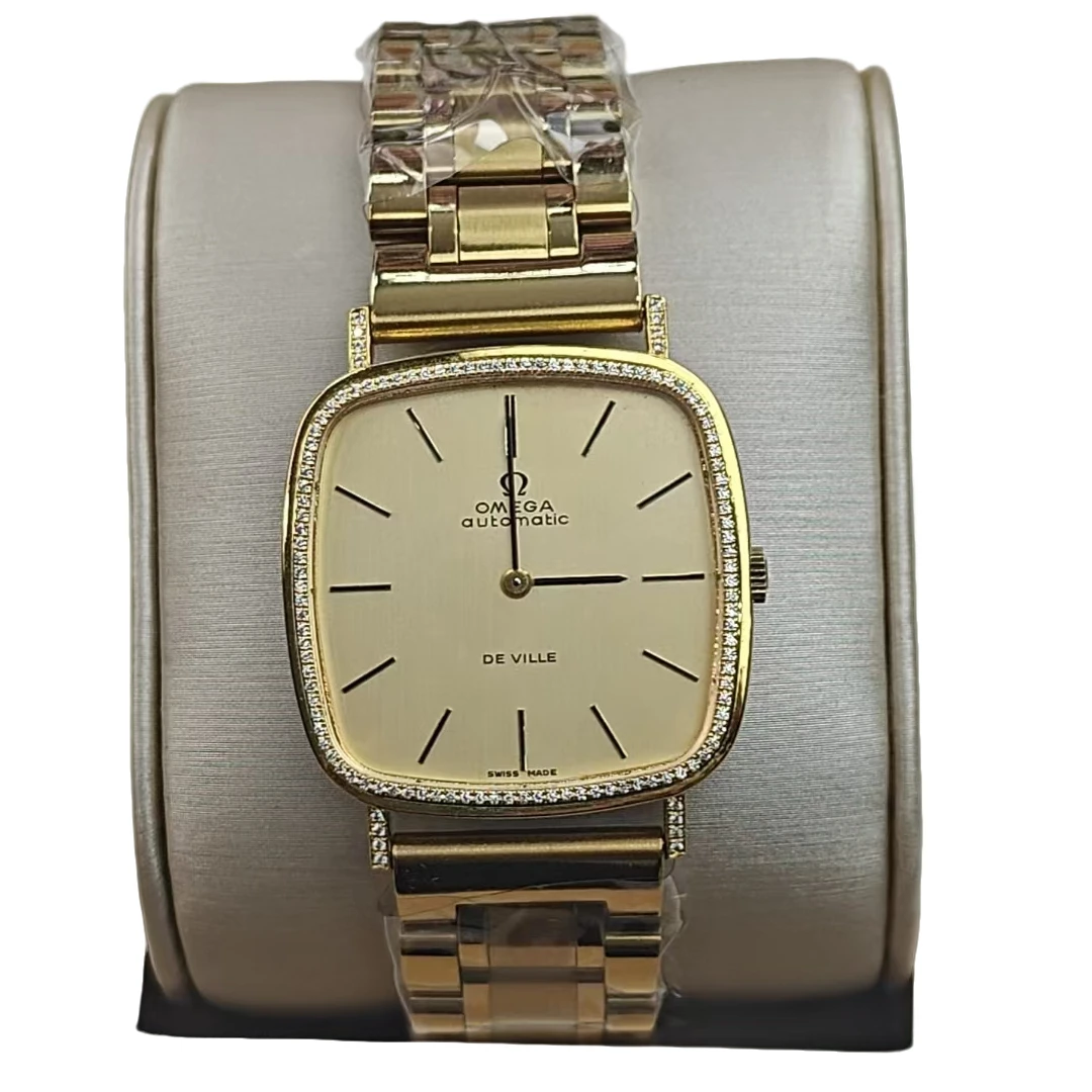 95新 Omega/欧米茄 30.9mm自动机械MR3950碟飞系列瑞士名表杏1