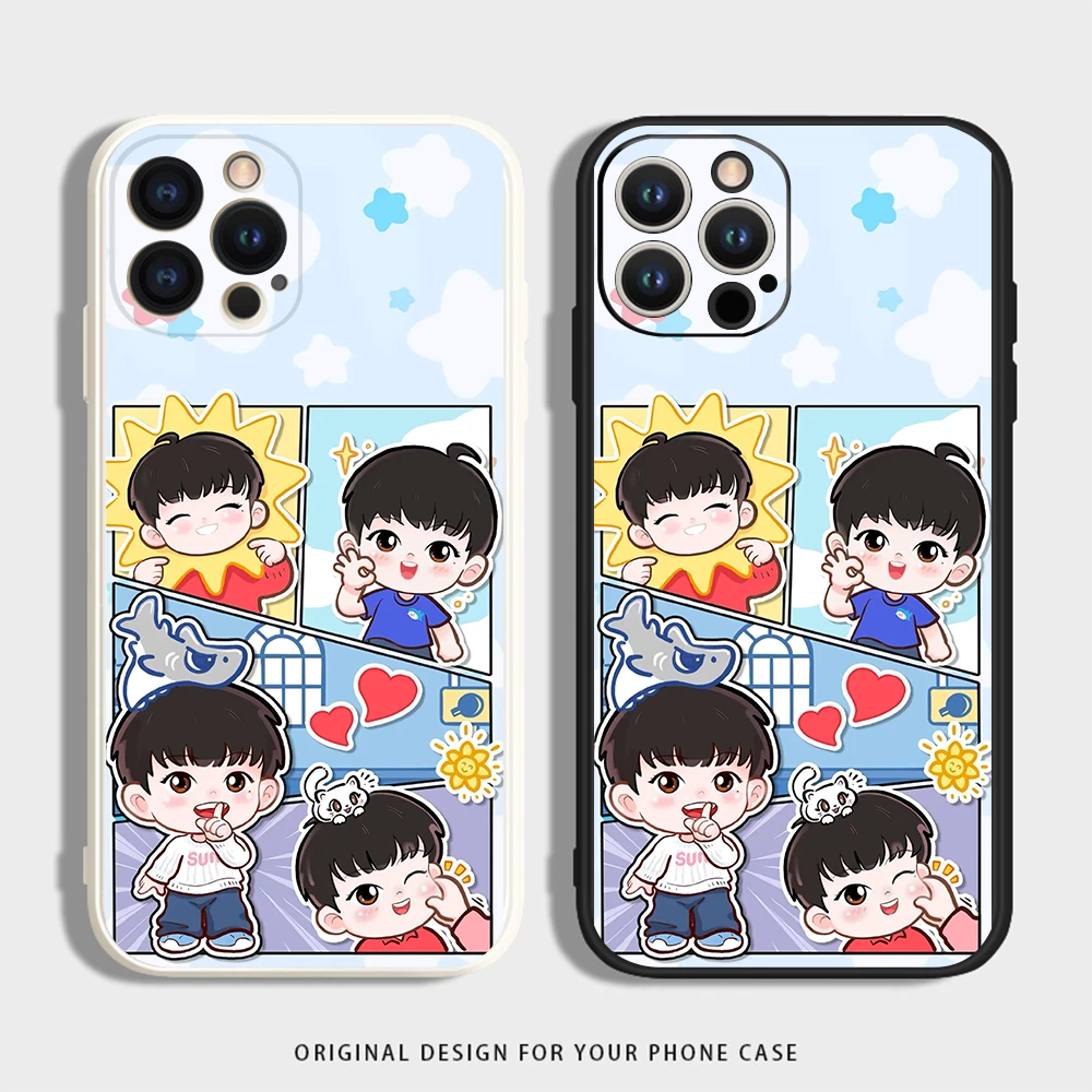 拼接Q版莎莎适用iphone16苹果15手机壳小米OPPO华为VIVO荣耀一加