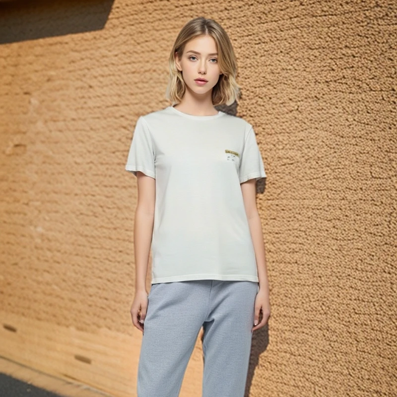 99新 DIOR/迪奥 /T恤/英文刺绣圆领短袖T袖/XS码/0010028