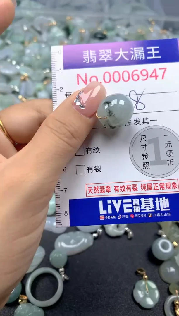 颈饰未镶嵌翡翠6947