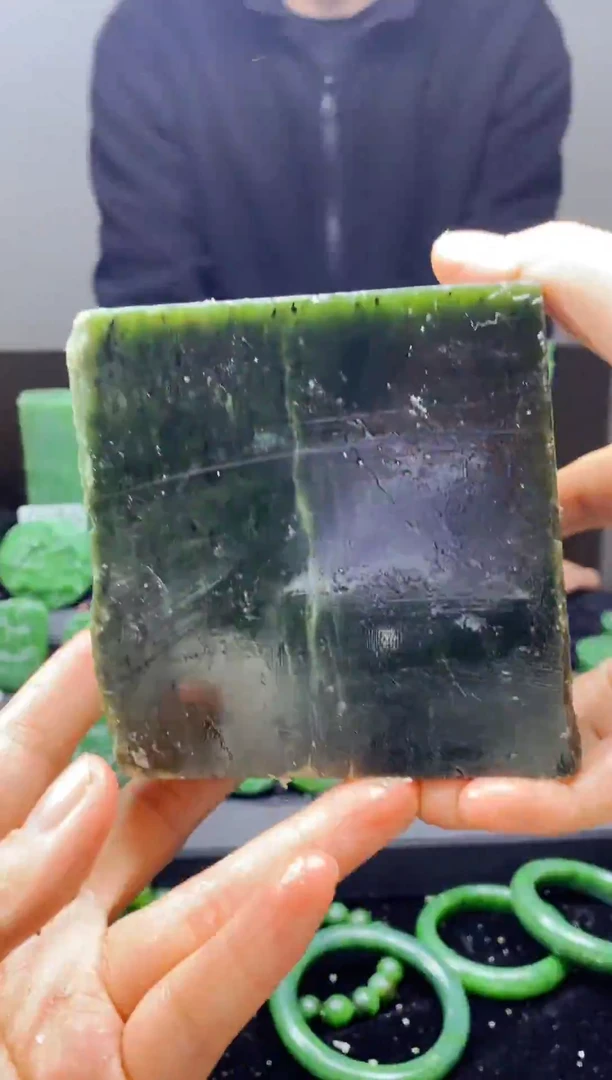 未镶嵌和田玉珠宝半成品1