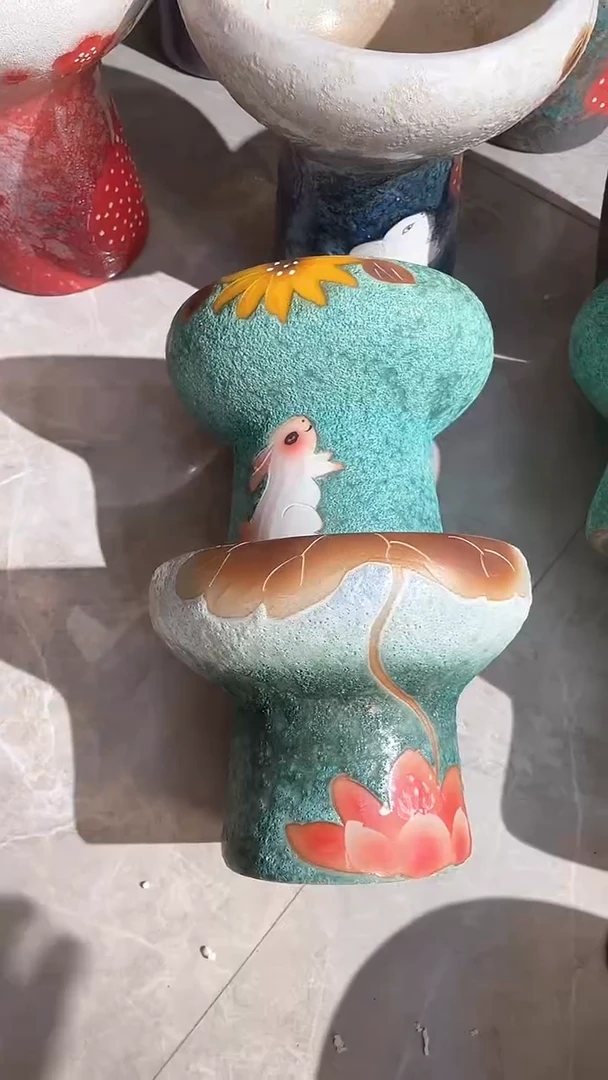 【闪购商品】摆件7-277口17高14   二个