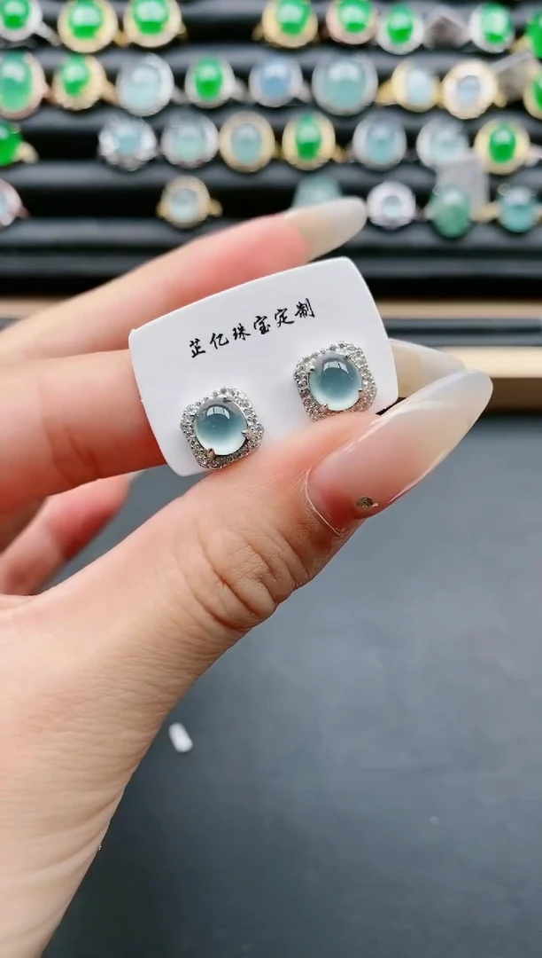 【闪购商品】翡翠戒指银S925镶嵌1111111