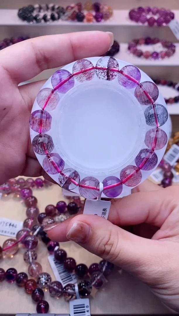 未镶嵌手链水晶彩超七12m+