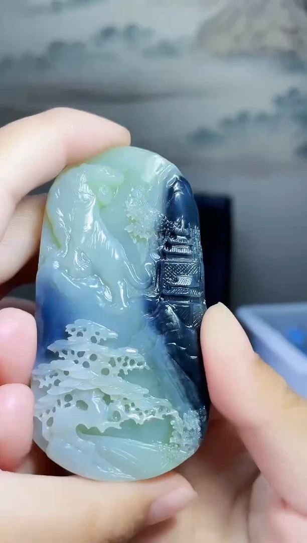 颈饰未镶嵌和田玉1