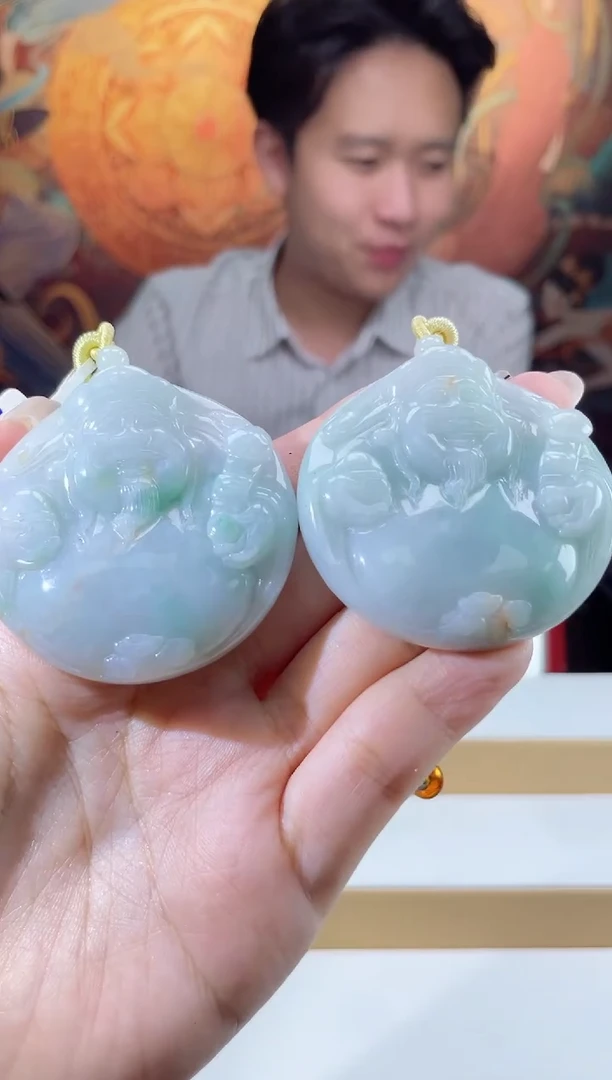 翡翠未镶嵌颈饰多样性自选其一挂件