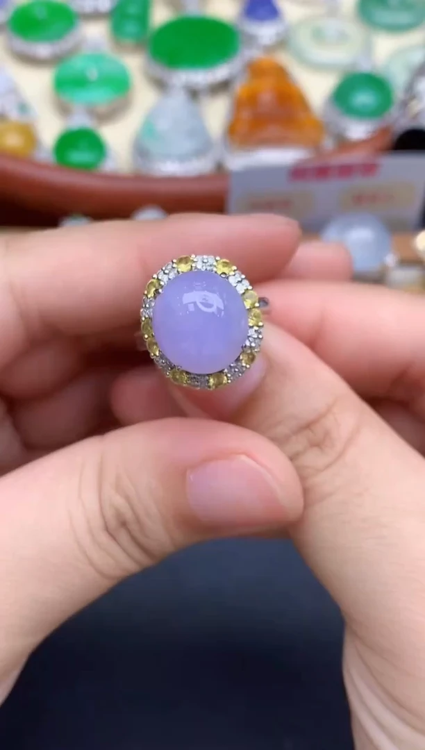 未镶嵌戒指翡翠390-中国好珍宝